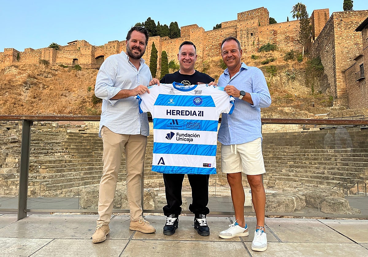 José Rodríguez, Manu Heredia y Tete.