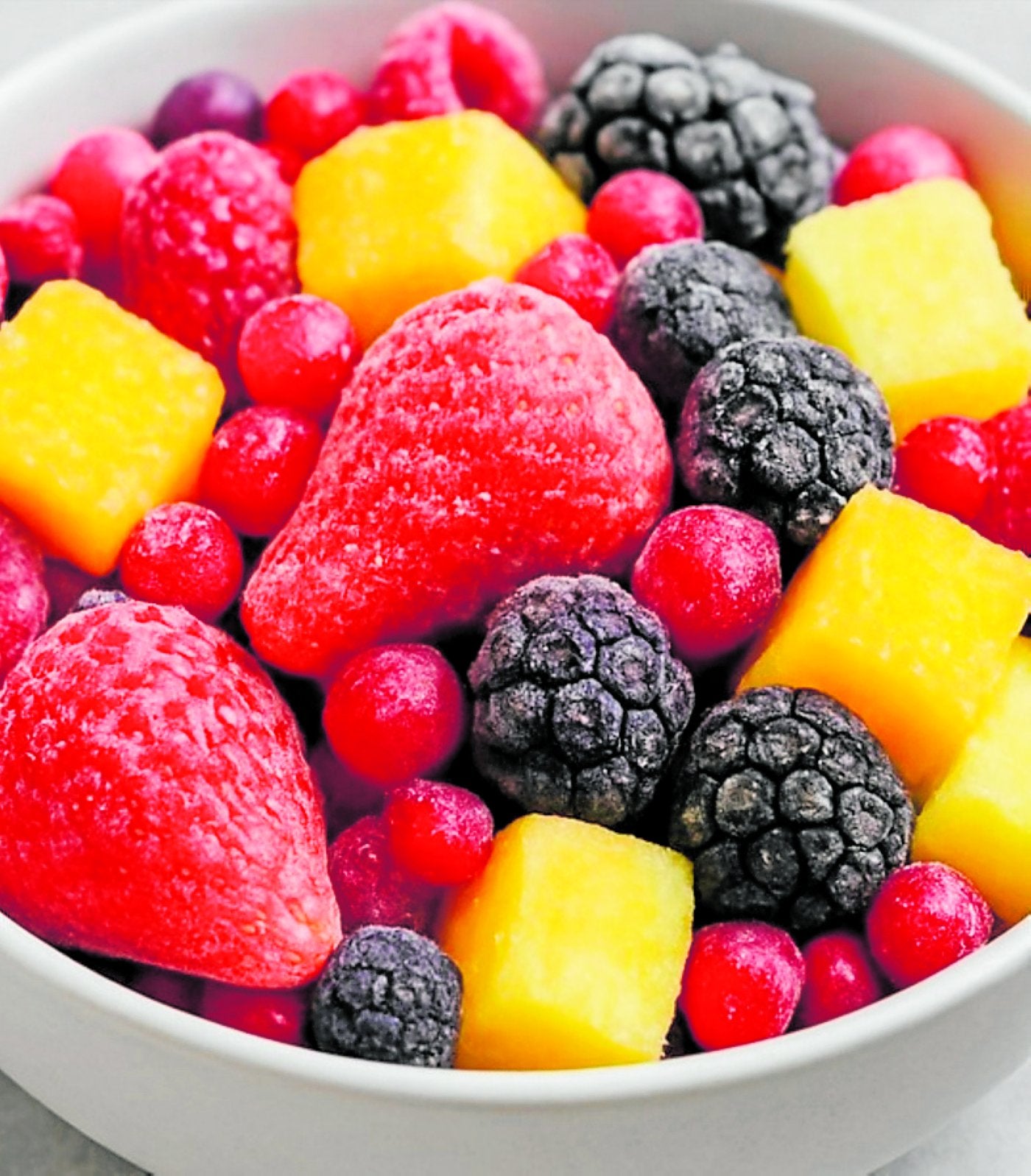 Las ventajas de las frutas ultracongeladas en pleno verano