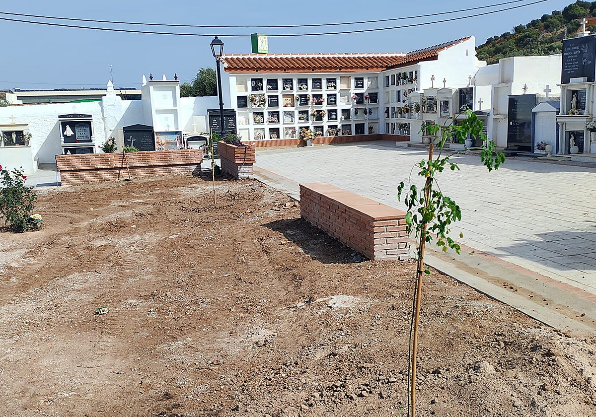 El cementerio de Ardales.