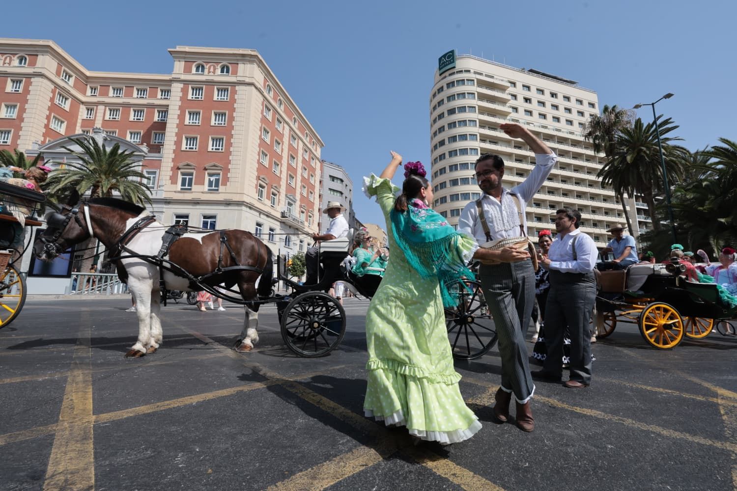 Las mejores fotos del sábado 16 en la Feria de Málaga