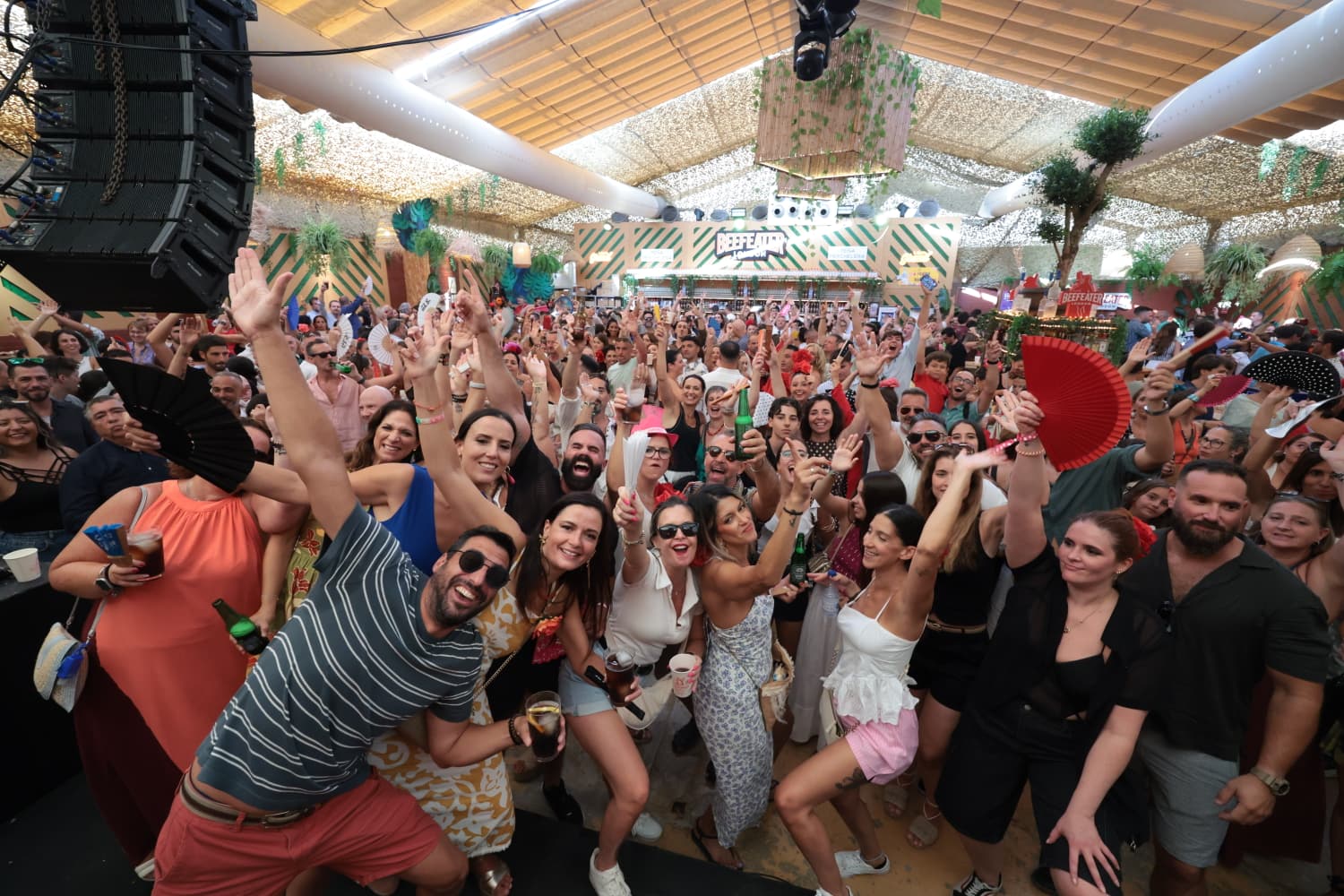 Las mejores fotos del sábado 16 en la Feria de Málaga
