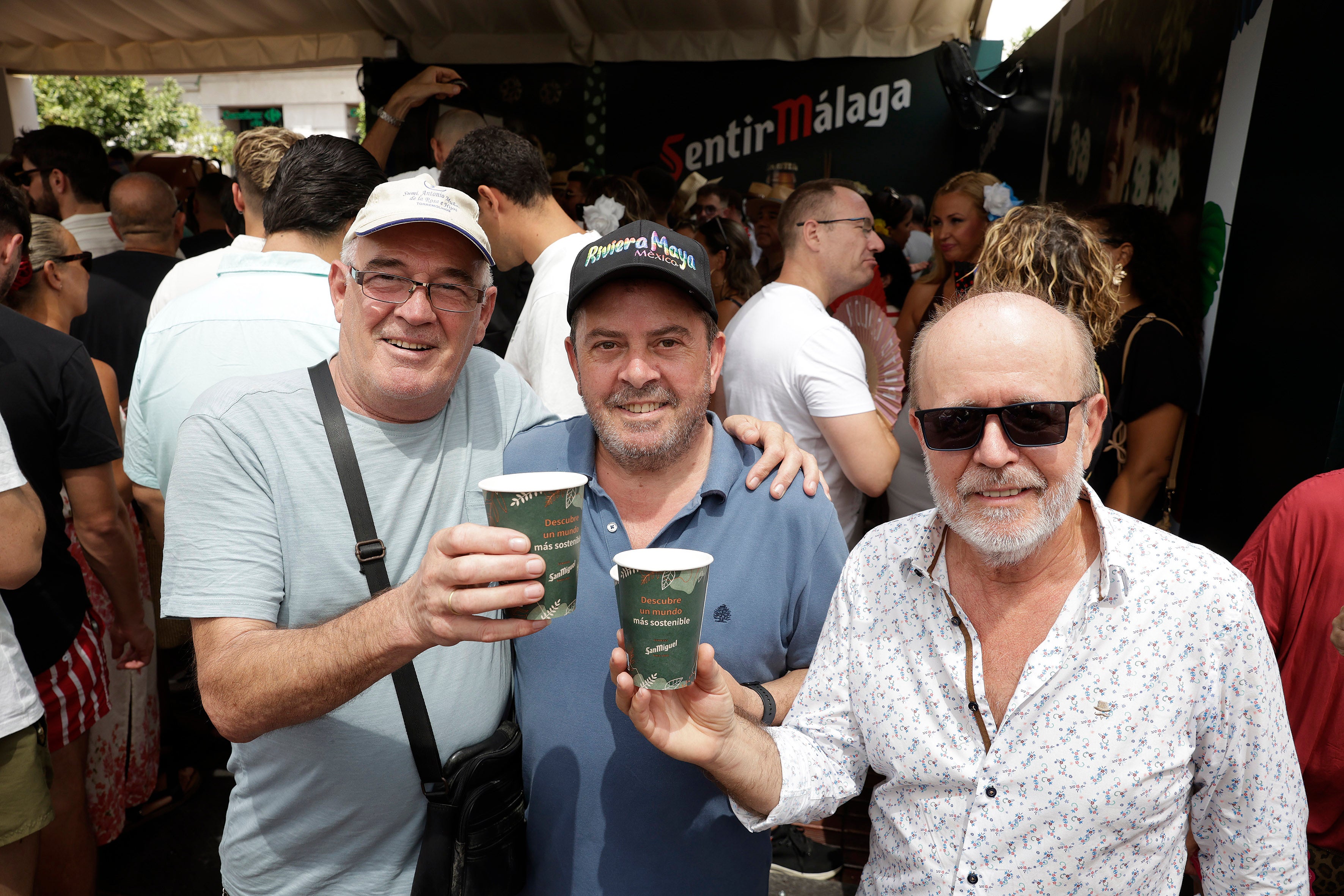 La Feria de Málaga, en la caseta de San Miguel