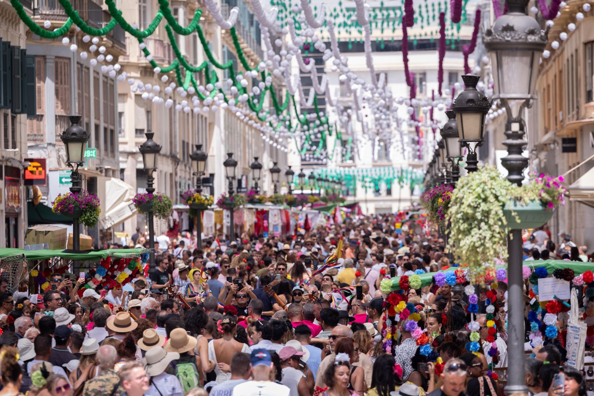 Las mejores fotos del domingo 17 en la Feria de Málaga 2025