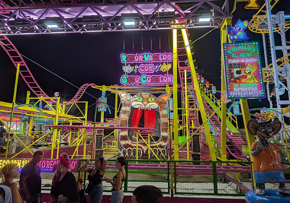 Las atracciones de la Feria de Málaga, más baratas hoy