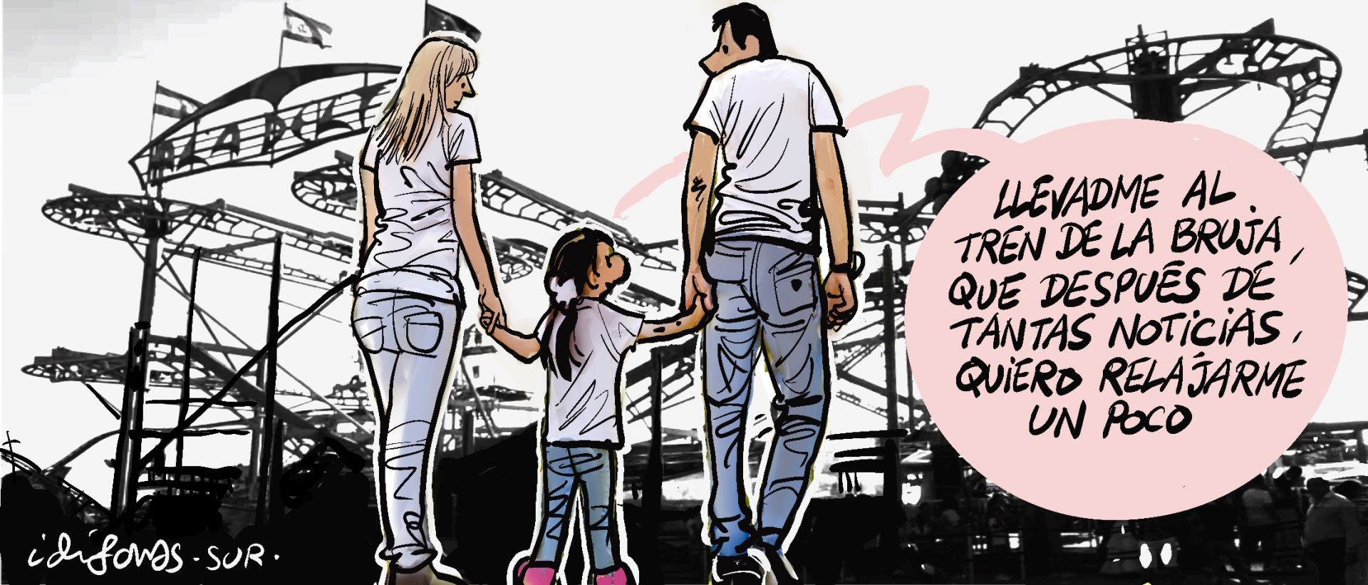 El mes de agosto, en las viñetas de Idígoras y Pachi