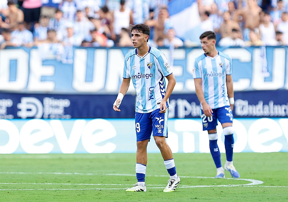 Izan Merino, en el partido del sábado ante el Eibar.