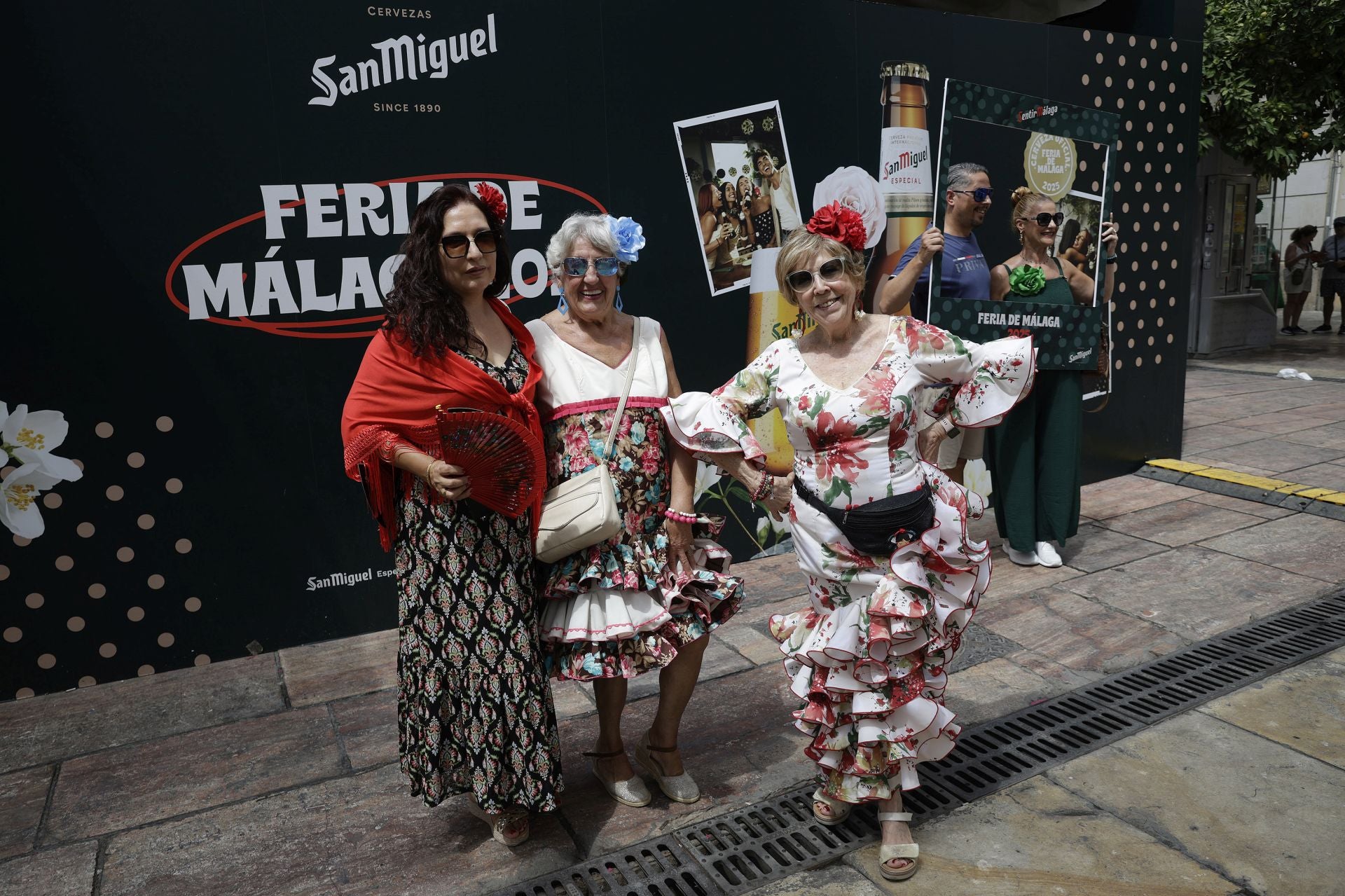 Liliana Escalera, Carmen Castaño y Loli Martínez.
