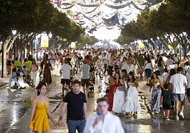 Cuarto cierre de caseta desde que comenzó la Feria de Málaga