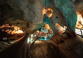 La Cueva del Tesoro, una de los mayores atractivos turísticos de Rincón de la Victoria.
