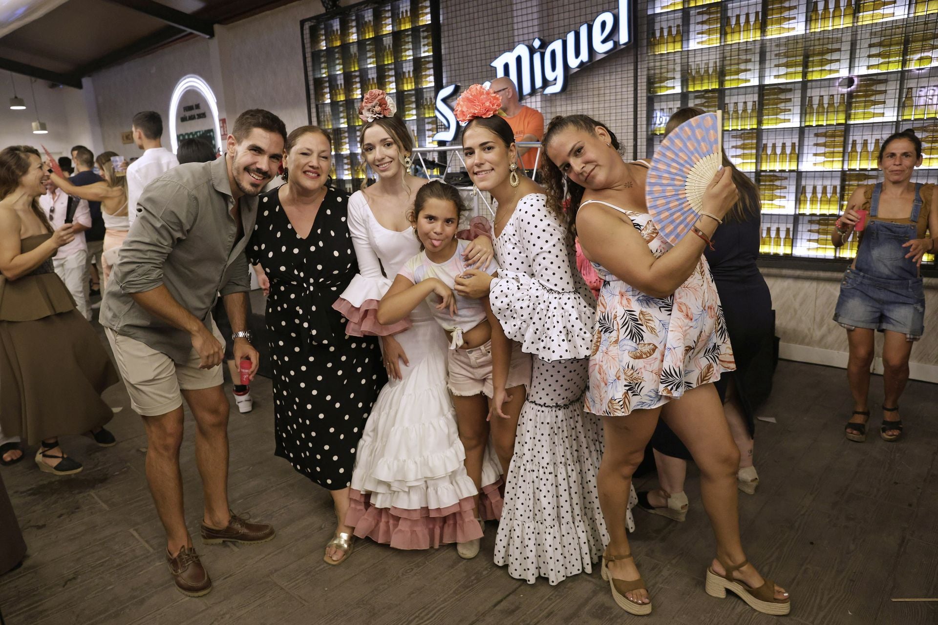 Pablo García, María José Criado, Reme Talavera, Rocío Revilla, Marta García y Sandra Monffino.