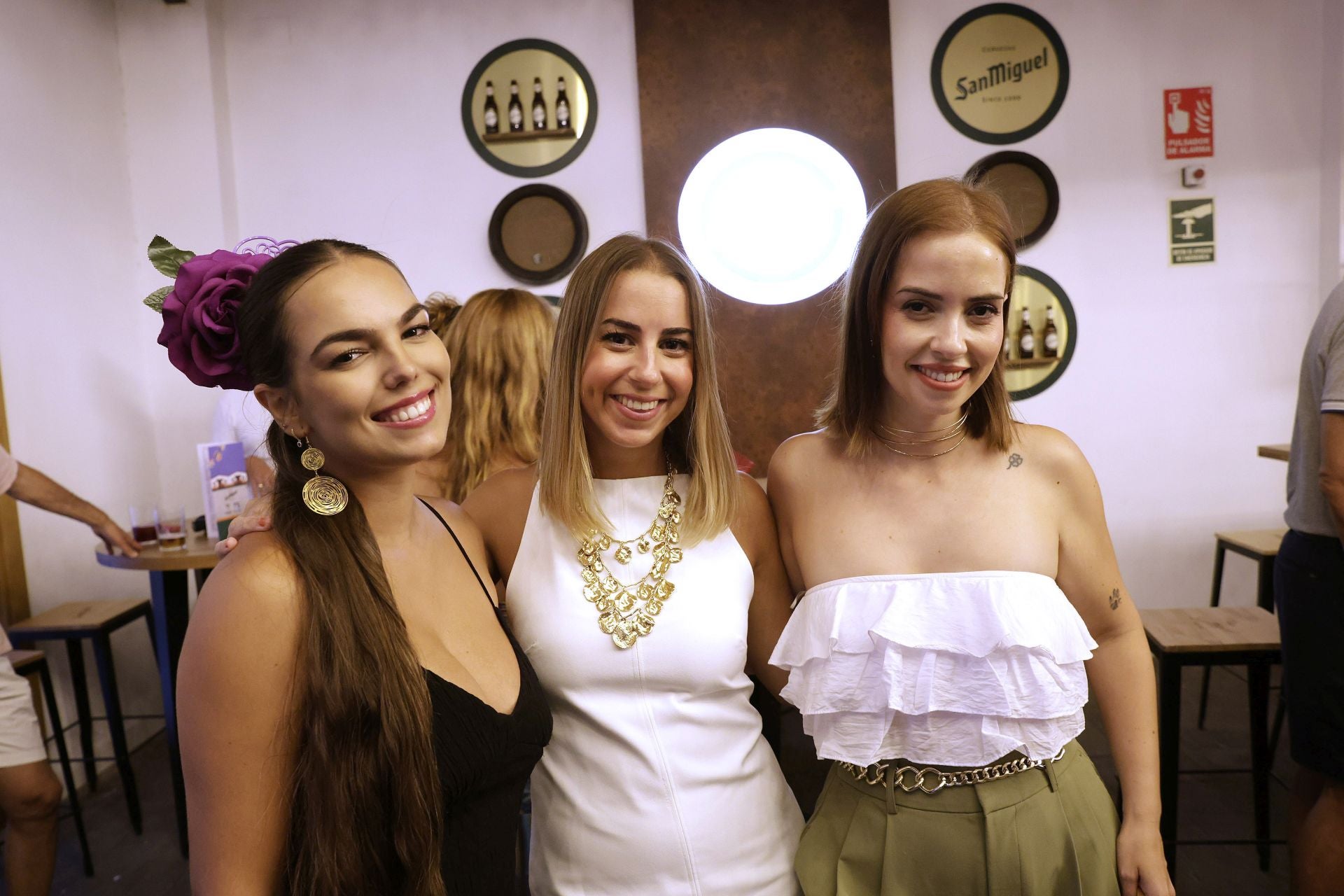 Isa Sánchez, Laura Ruiz y Marina Tocino.