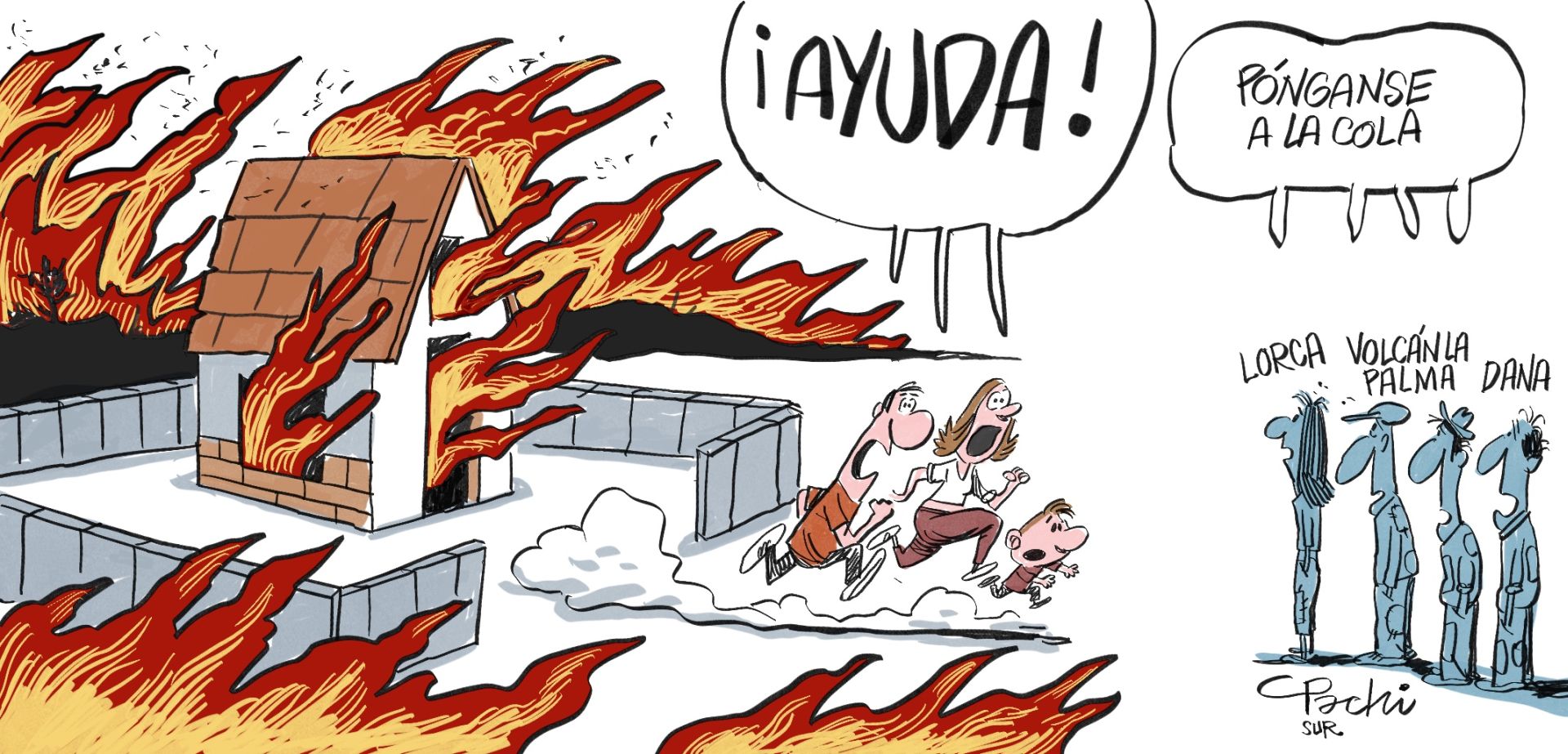 El mes de agosto, en las viñetas de Idígoras y Pachi