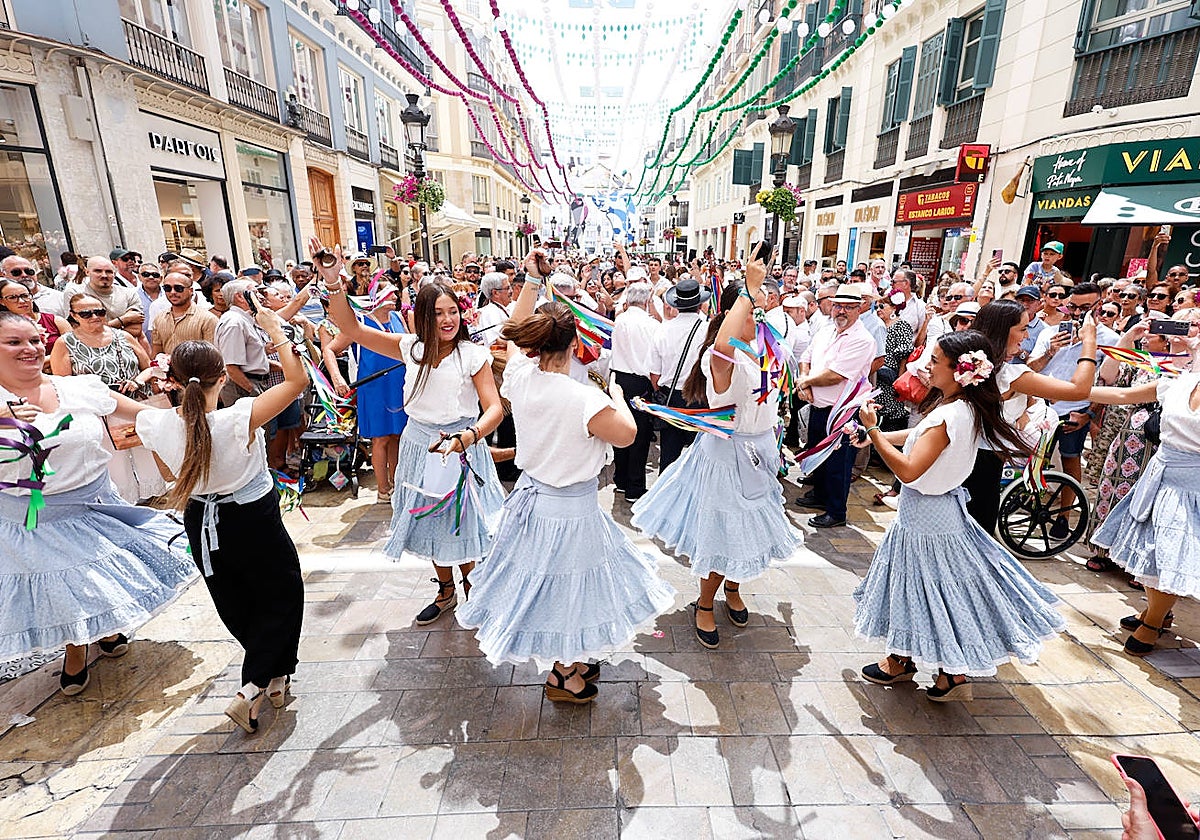 Verdiales en la Feria del Centro de Málaga.