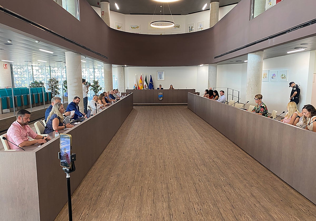 Pleno de agosto en el Ayuntamiento de Estepona.