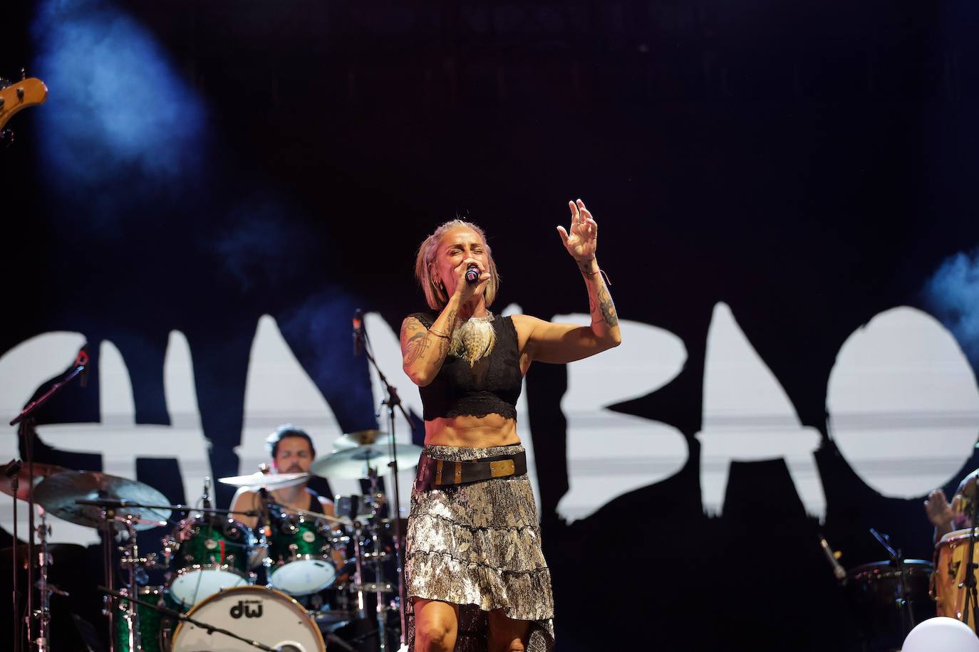 Las mejores imágenes del concierto de Chambao en la Feria de Málaga 2025