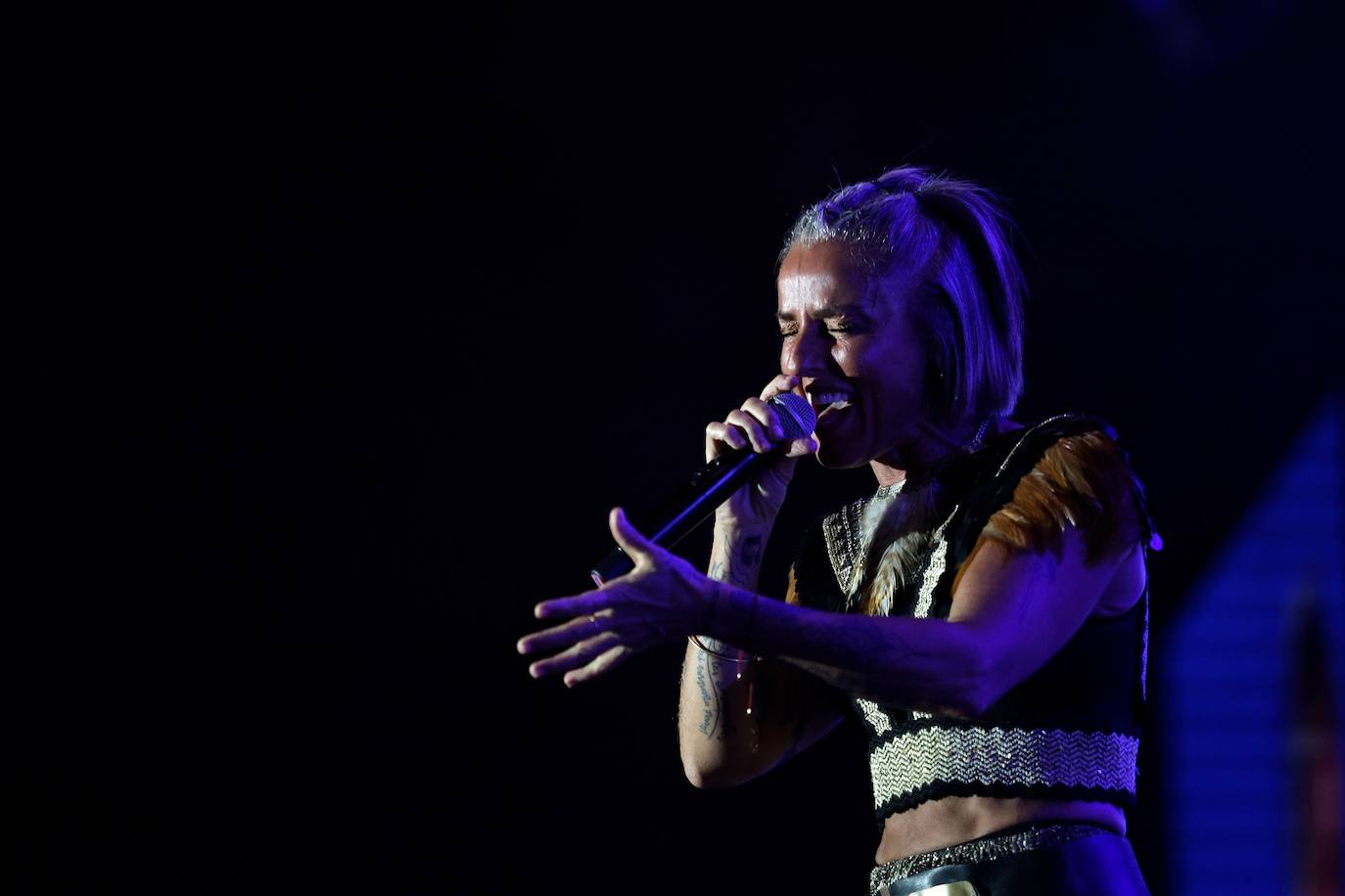 Las mejores imágenes del concierto de Chambao en la Feria de Málaga 2025