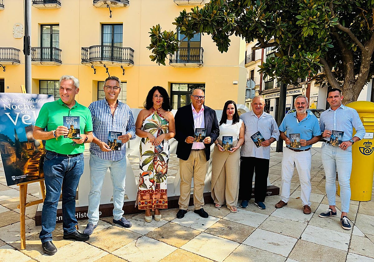 Acto de presentación de la iniciativa cultural en Vélez-Málaga.