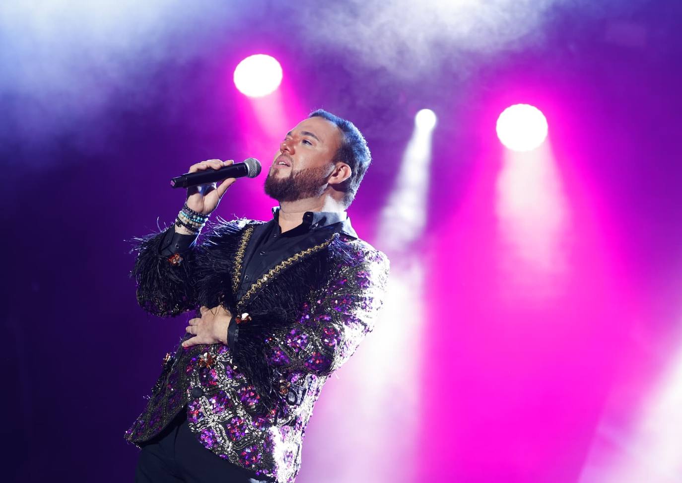 Las mejores imágenes del concierto de Hoffman, Joana Jiménez y Tamara Jerez en la Feria de Málaga 2025