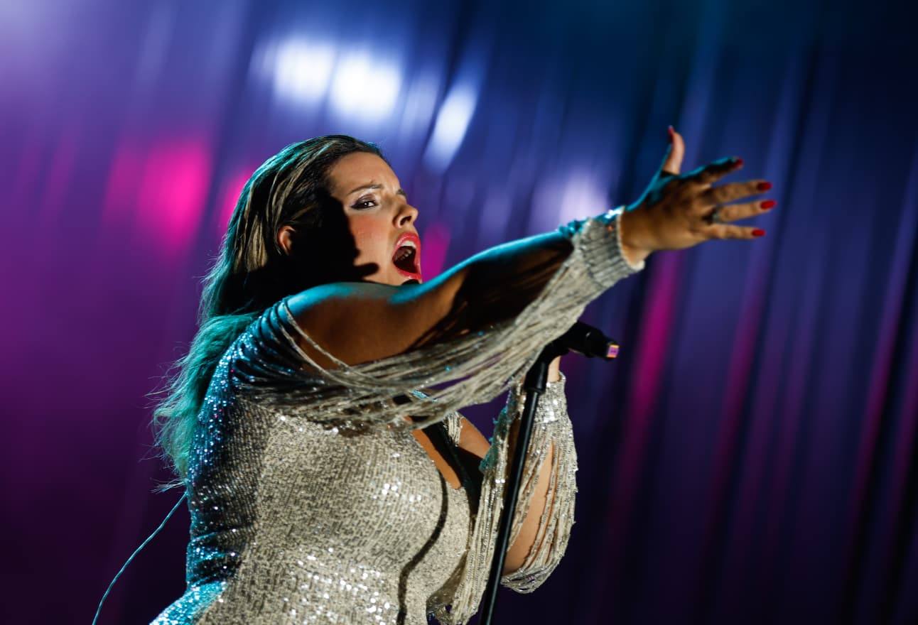 Las mejores imágenes del concierto de Hoffman, Joana Jiménez y Tamara Jerez en la Feria de Málaga 2025