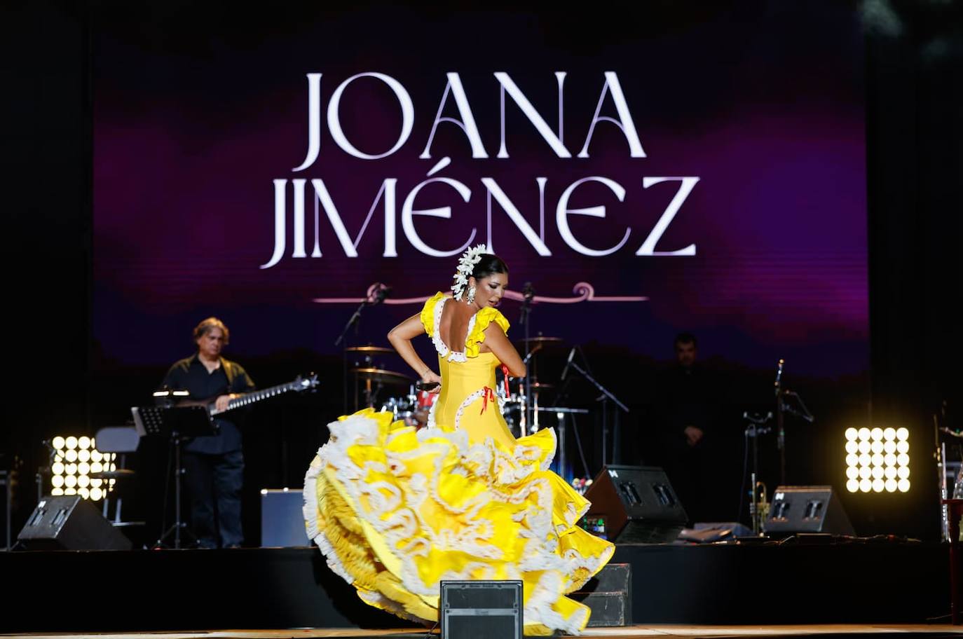 Las mejores imágenes del concierto de Hoffman, Joana Jiménez y Tamara Jerez en la Feria de Málaga 2025