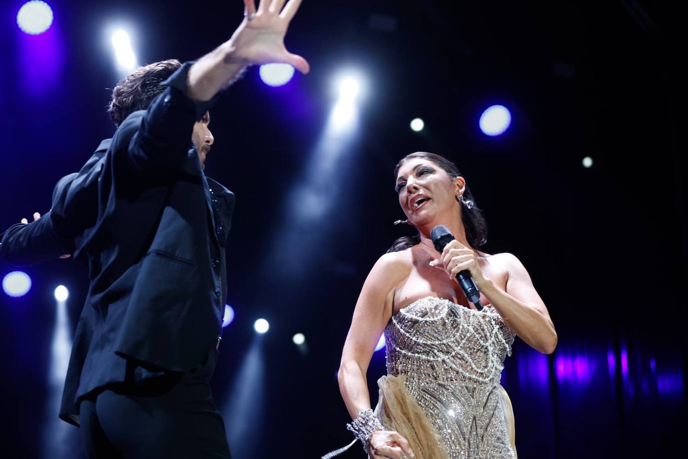 Las mejores imágenes del concierto de Hoffman, Joana Jiménez y Tamara Jerez en la Feria de Málaga 2025