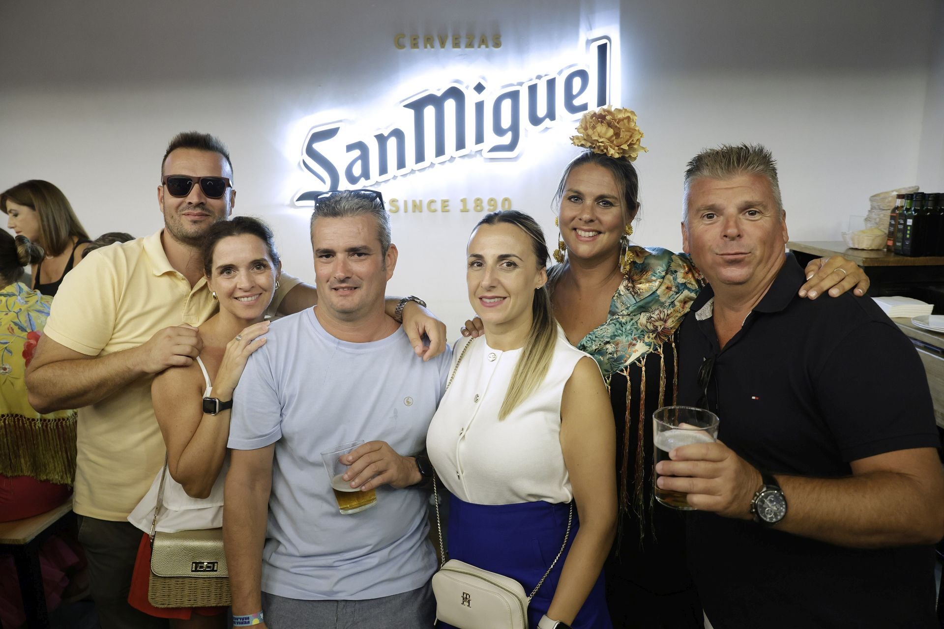 Jerónimo Carrasco, Manuel Fabián Mengíbar, Jennifer Mengíbar, Miguel Ángel Salguero, Verónica López y Sara Pareja.