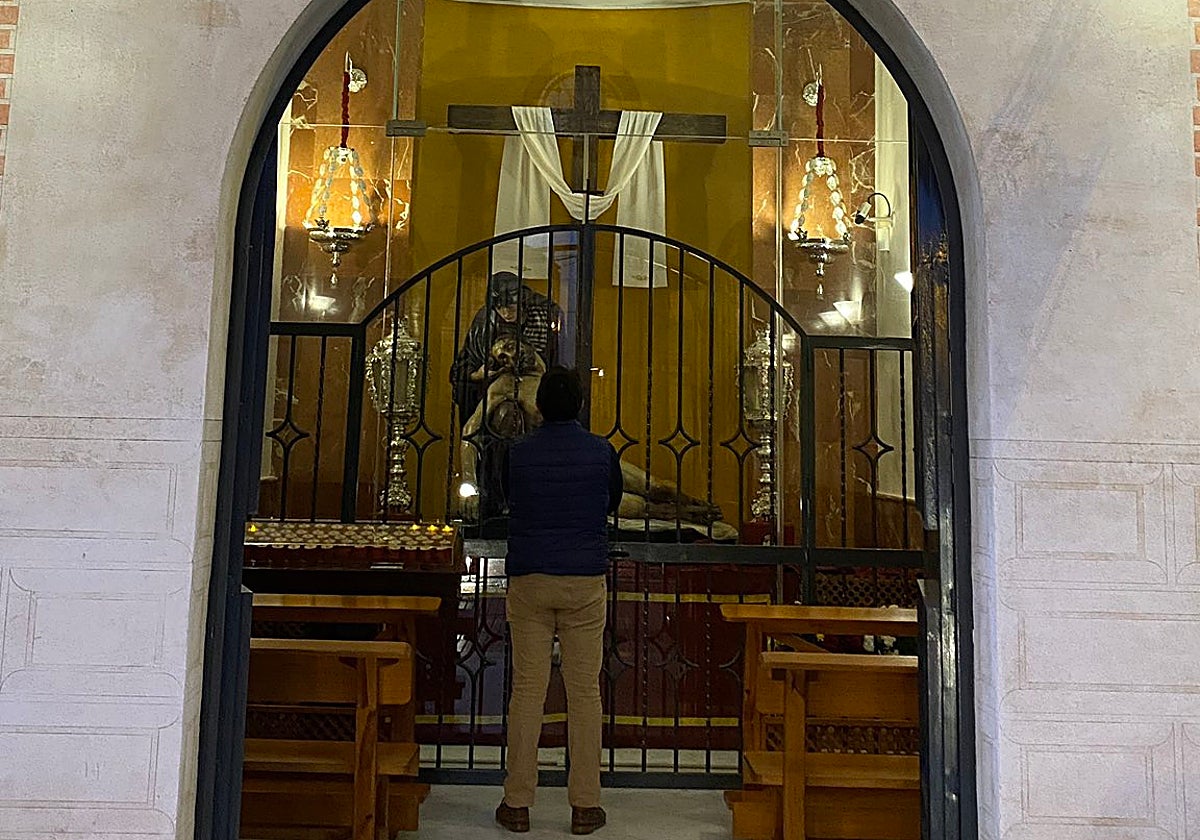 La capilla de la Piedad ya ha sufrido varios intentos de robos en los últimos años.
