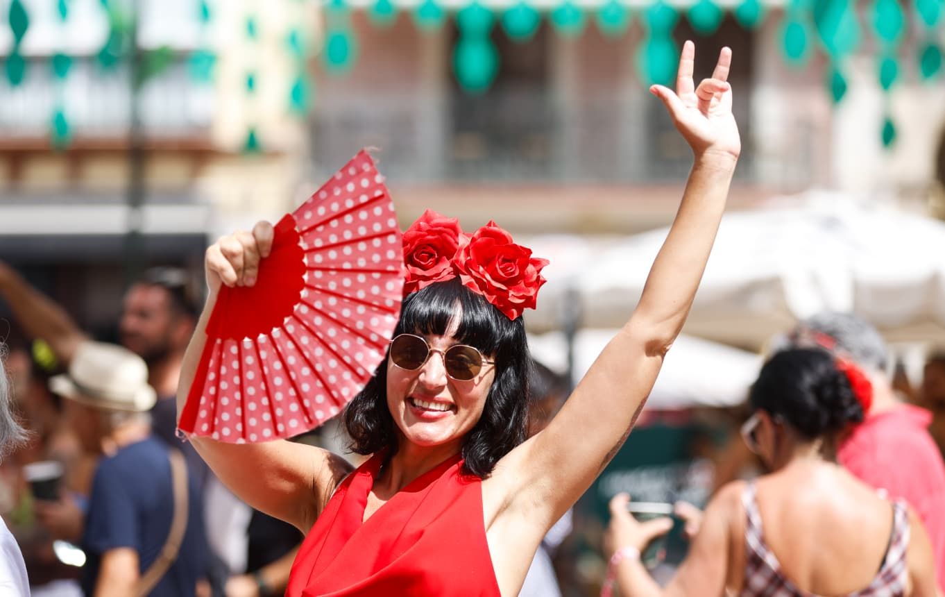 Las mejores imágenes del último sábado de la Feria de Málaga