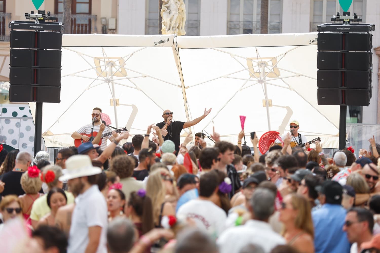 Las mejores imágenes del último sábado de la Feria de Málaga