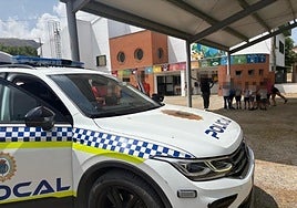 Imagen de archivo de un coche de Policía Local de Loja.