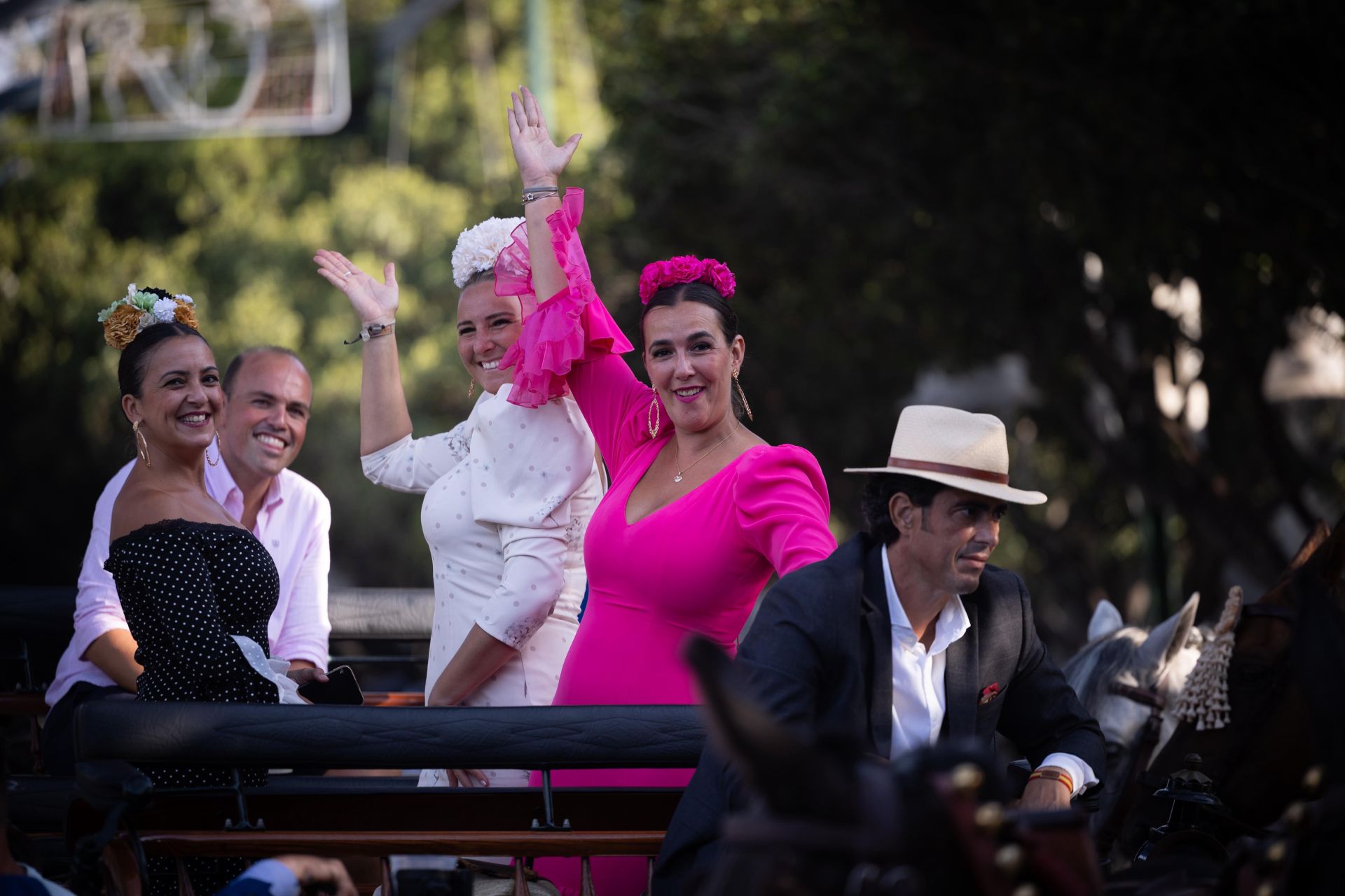 Las mejores imágenes del último sábado de la Feria de Málaga