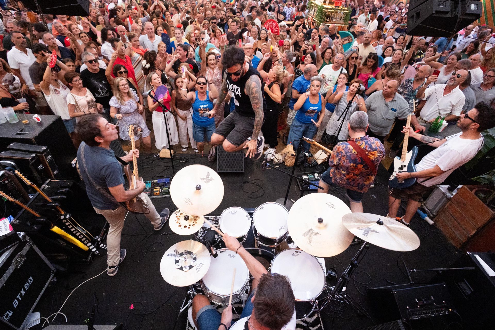 Las mejores imágenes del último sábado de la Feria de Málaga