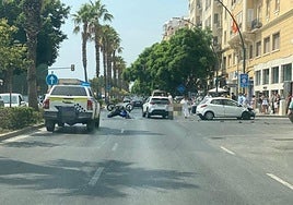 Imagen de la zona del accidente.