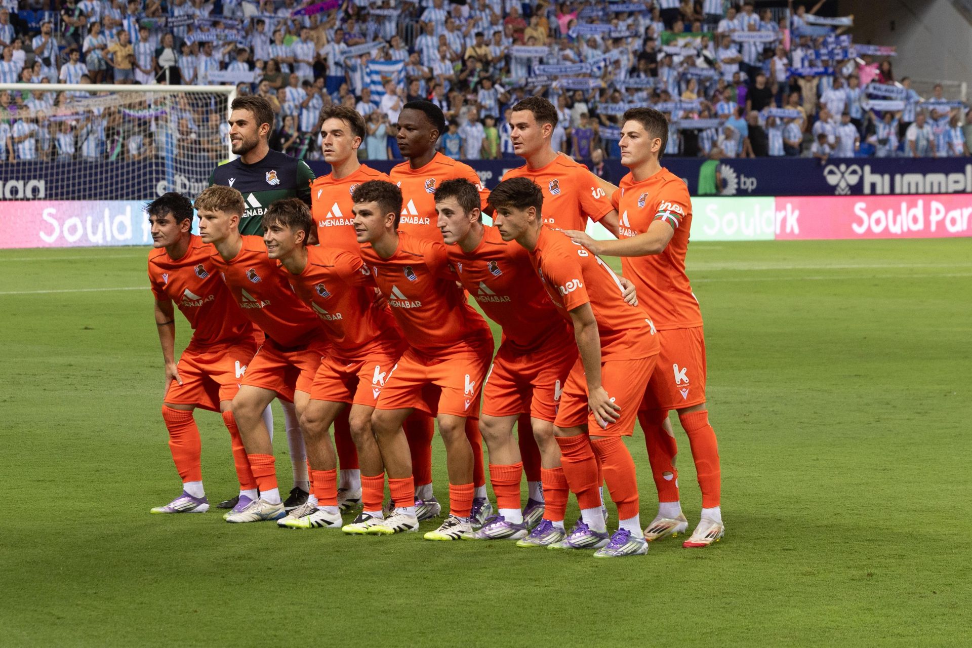 El Málaga-Real Sociedad B, en imágenes