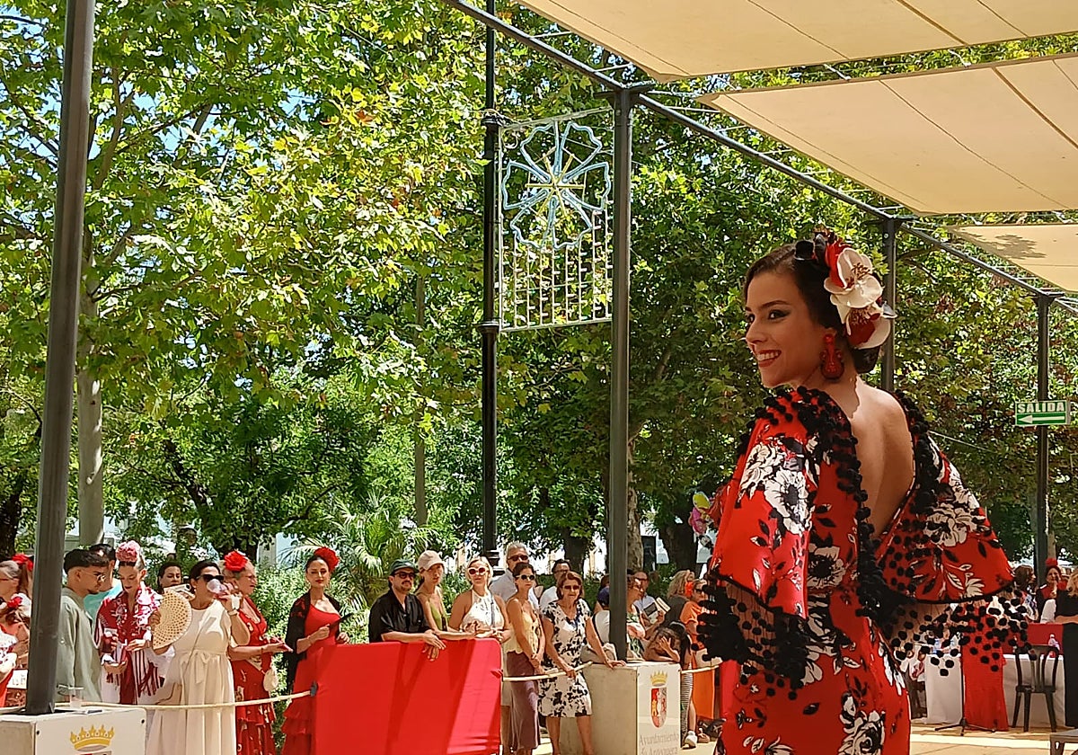 Los trajes típicos marcaron el último de los concursos de la feria.