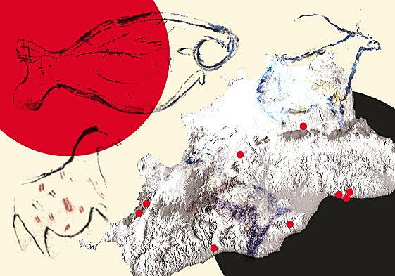 El museo subterráneo del arte rupestre en Málaga