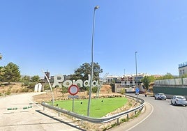 Uno de los accesos a la localidad malagueña de Ronda.