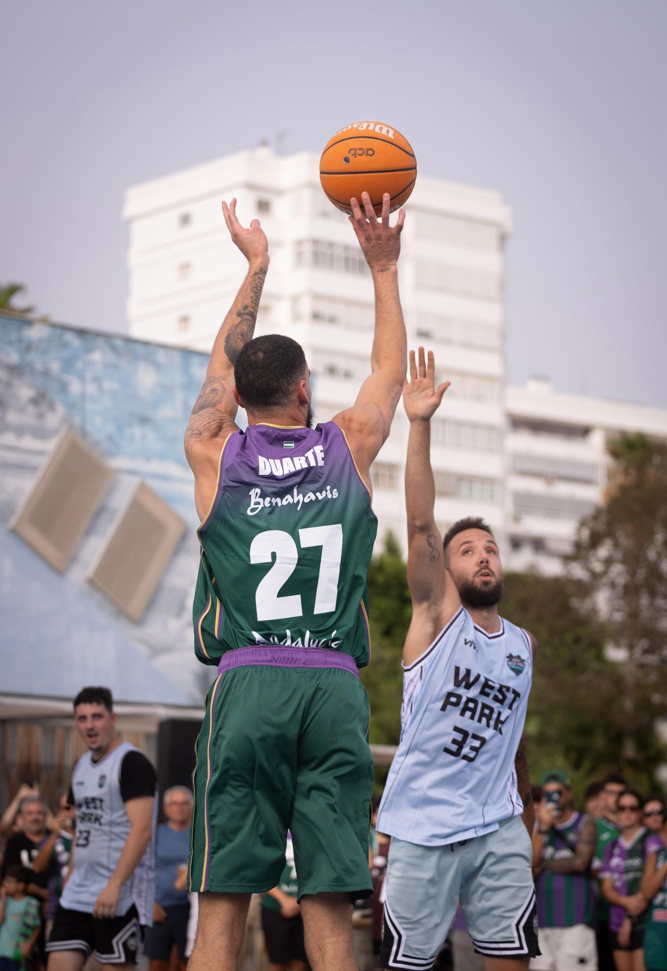 La presentación de Chris Duarte en Málaga, en imágenes