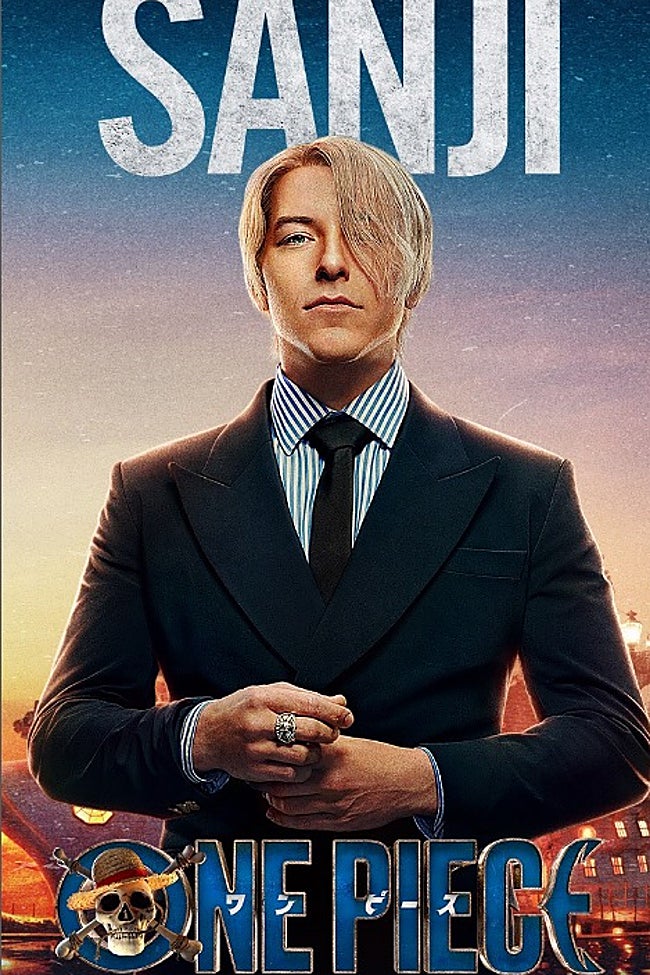 Taz Skyler, en un cartel de la serie de Netflix 'One Piece'.