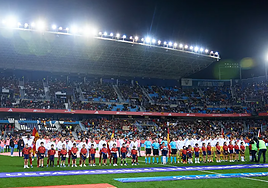 Las selecciones de España y Suecia ya se midieron en La Rosaleda en diciembre de 2023.
