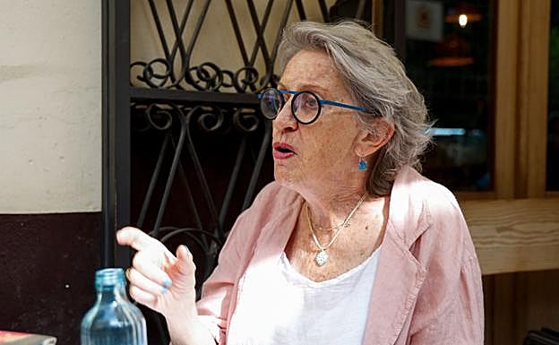 Laurie Levin, en un momento de la entrevista con SUR.