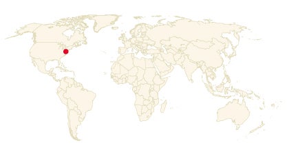 Un pueblito de la costa este