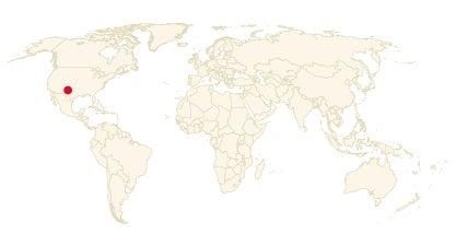 Un asentamiento a lo 'Breaking Bad'