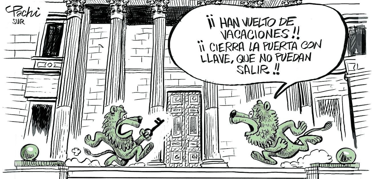 El mes de agosto, en las viñetas de Idígoras y Pachi