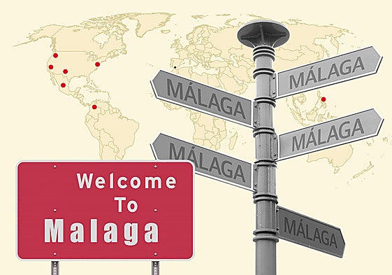 Mapa | Las otras 'Málaga' en el mundo