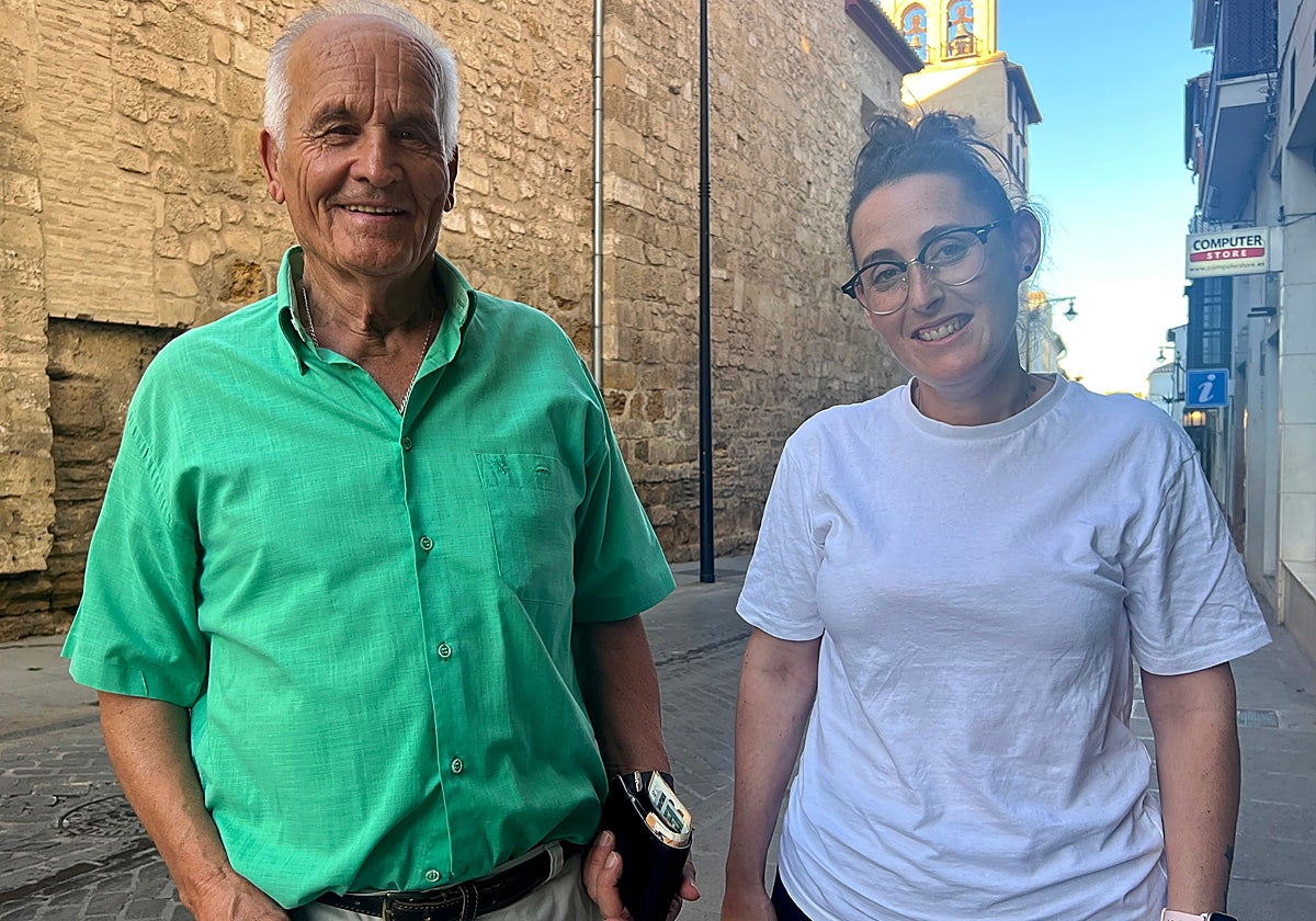 Tomás y Rosario, reencuentro tras el día de la cartera