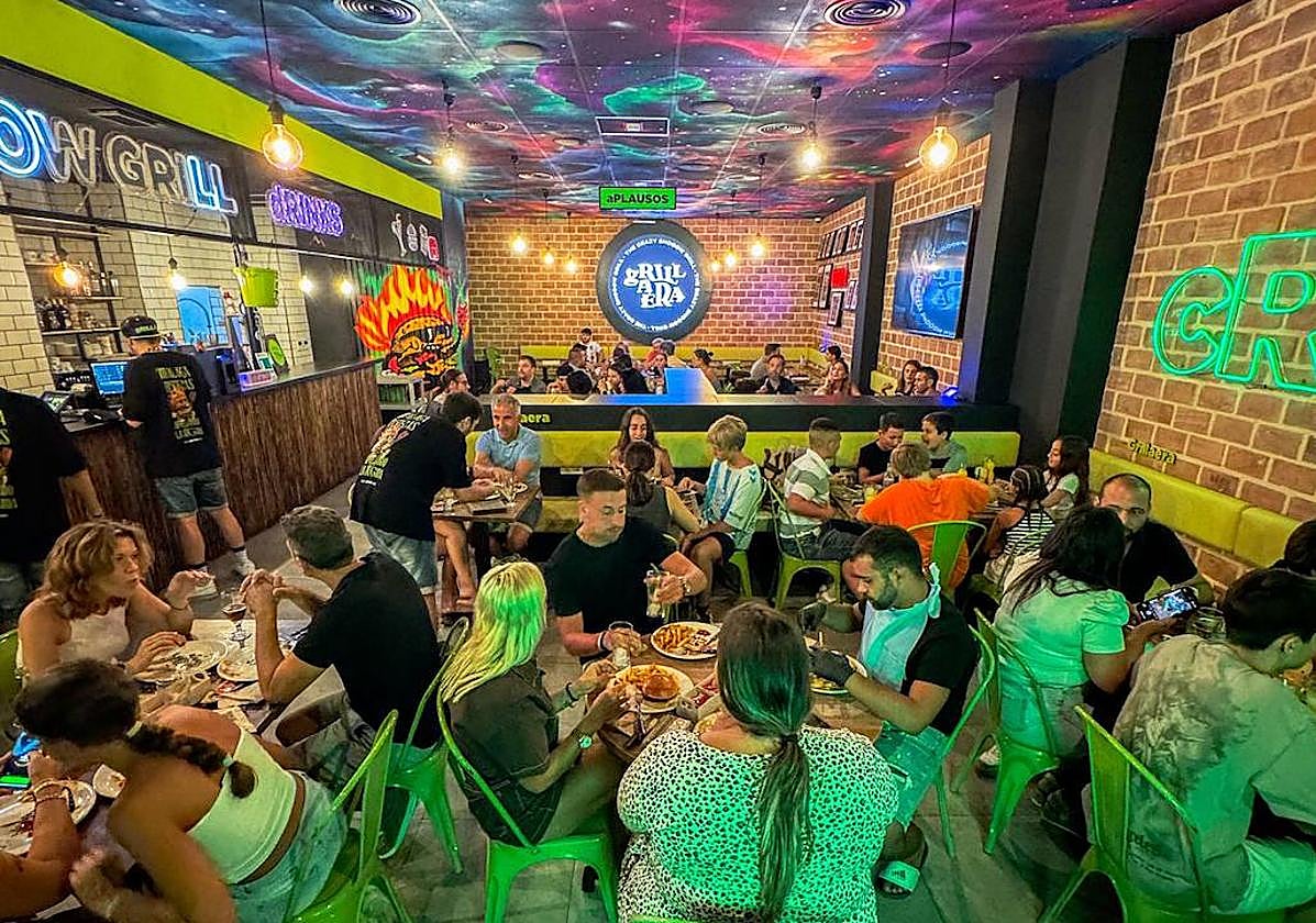 Aspecto de la nueva Grillaera en Málaga.