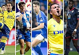 Campaña, Aguado, de la Hoz, Escalante y Mfulu.