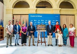 Momento de la presentación de los actos de la Asociación Pro Tradiciones Malagueñas La Coracha.