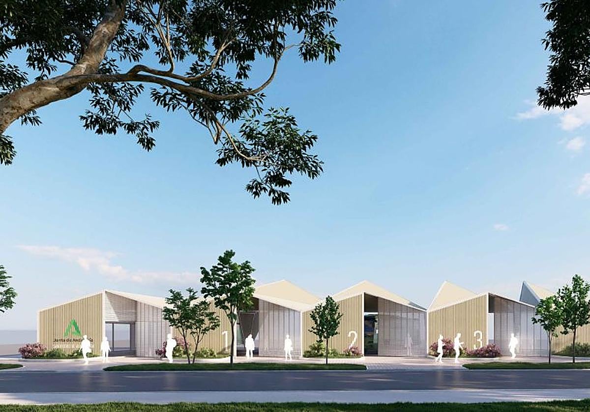 Imagen del proyecto del intercambiador de San Pedro Alcántara.